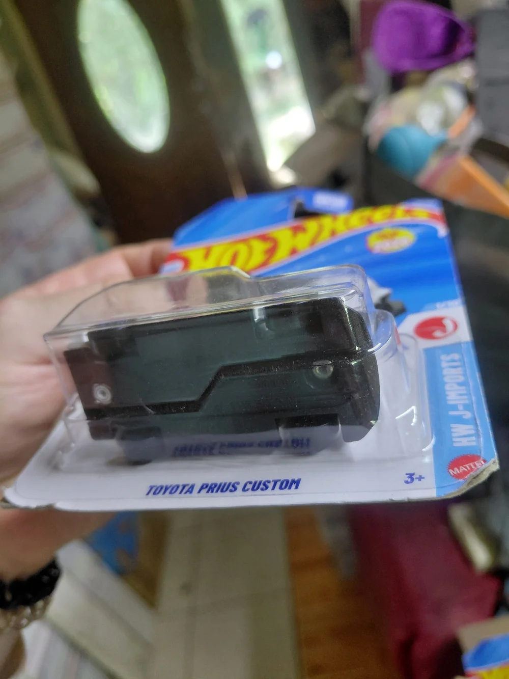 Hot Wheels Toyota Prius Custom in white from the HW J-Imports series (number 1/